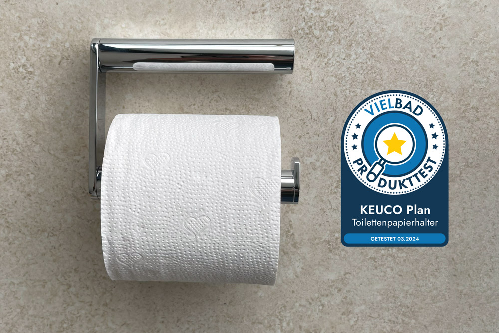 KEUCO Plan Toilettenpapierhalter Test